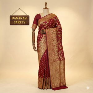 Khadi Cotton Dark Turquoise Saree – White Buti